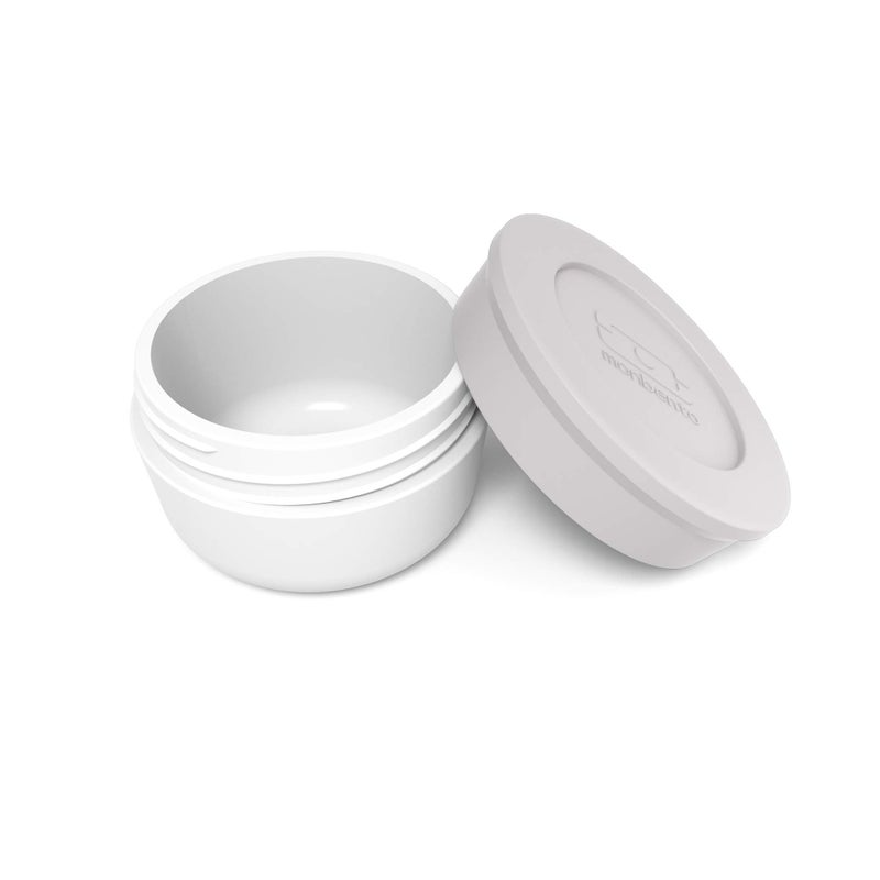 monbento - Lunch Box Sauce Container MB Temple - Tiny Leak-Proof Container - Reusable - For Work Lunch Packing - Suitable for Bento Box MB Original & MB Square (M (0.9 floz), Grey Coton) - Image 2